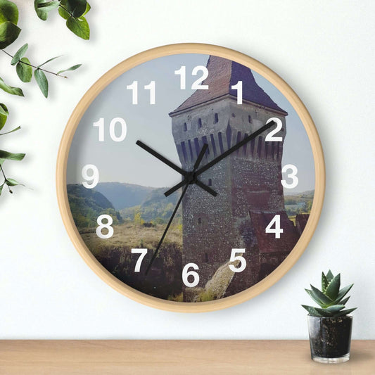 Castillo de Hunedoara Corvinilor | Rumania | reloj de pared