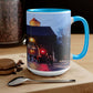 Wawel Gate | Poland | Two-Tone Coffee Mugs, 15oz