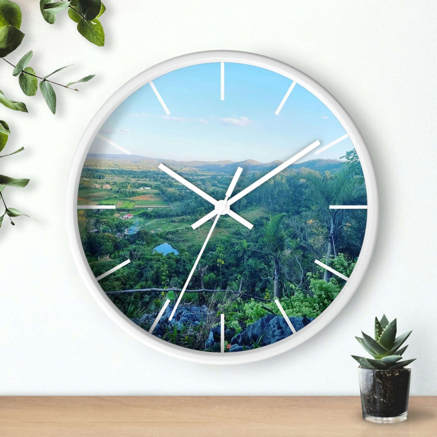 Viñales d'en haut | Cuba | horloge murale