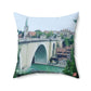 Berne | Suisse | Oreiller carré en polyester filé
