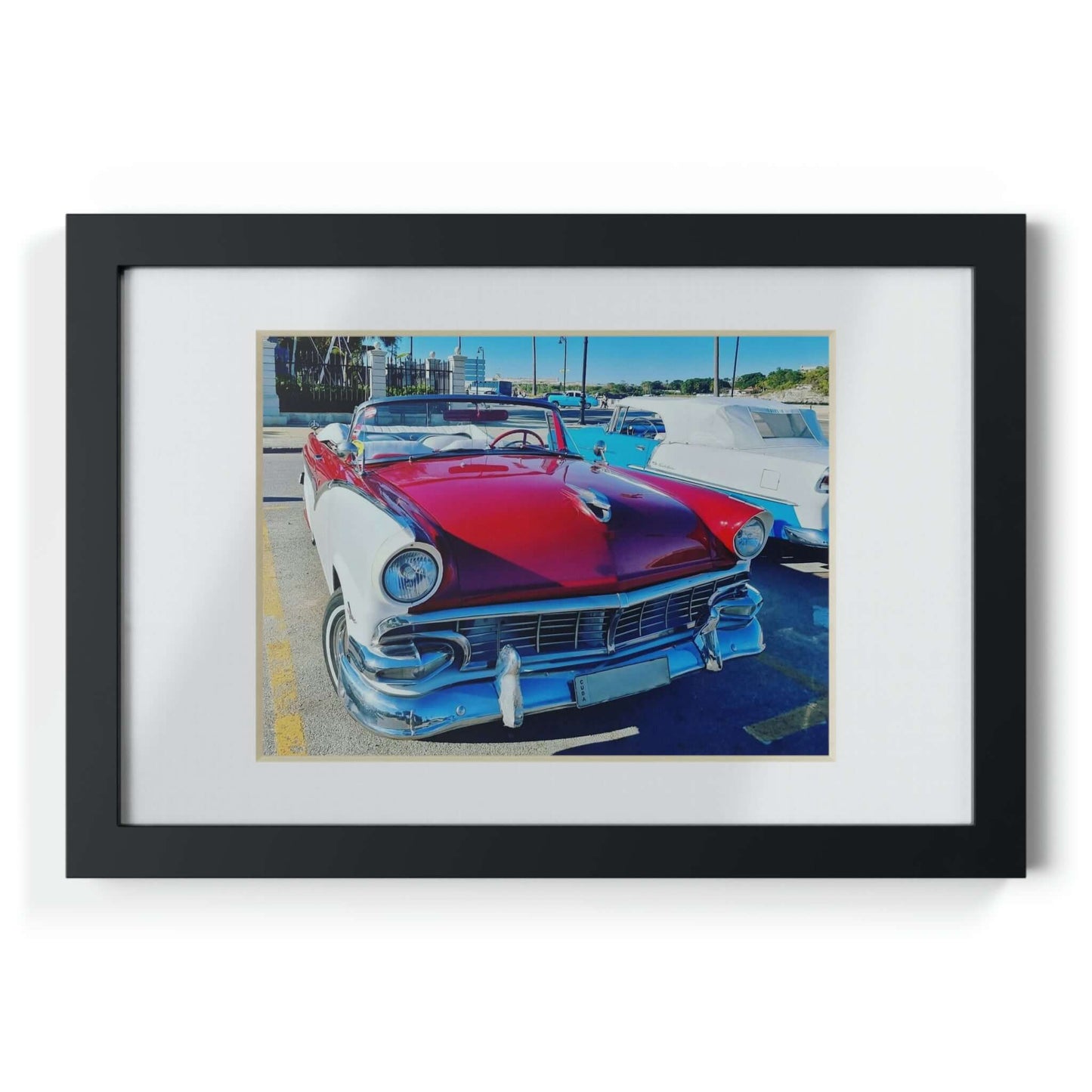 The Vehicle | Cuba | Framed Posters, Black