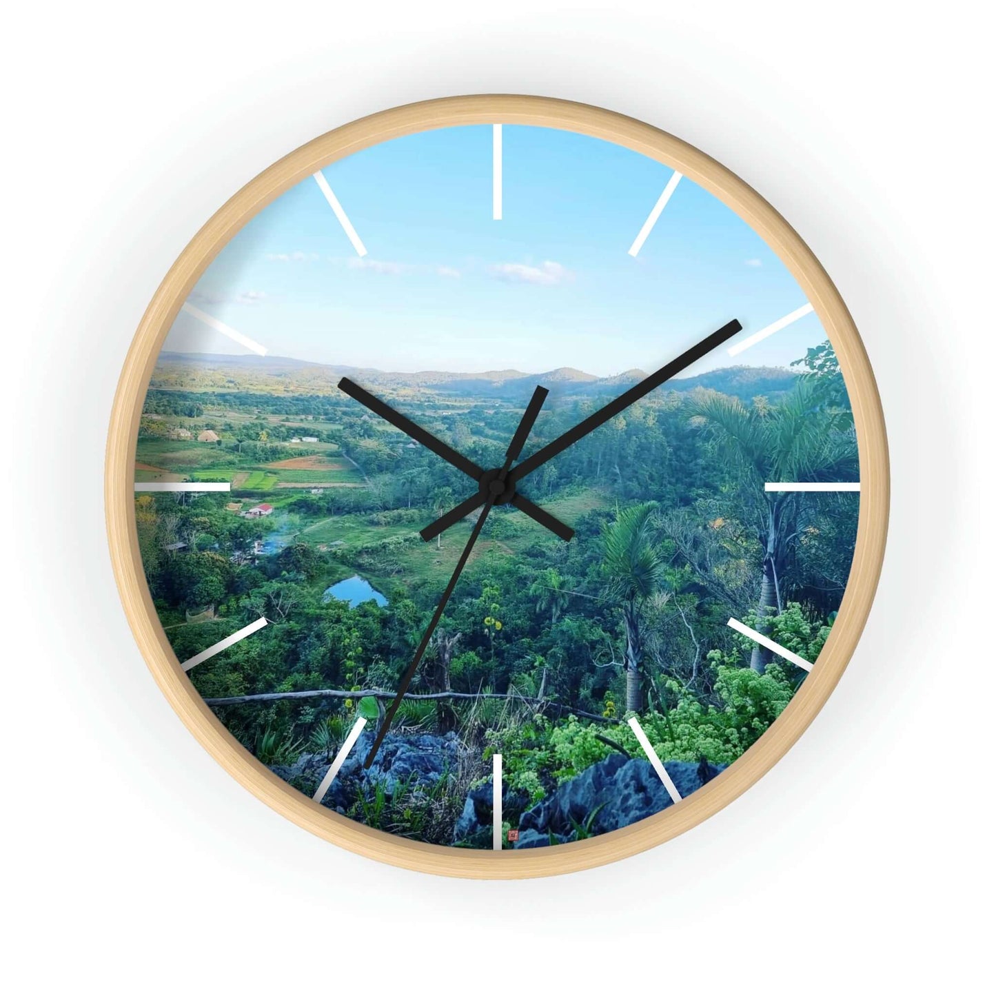 Viñales d'en haut | Cuba | horloge murale