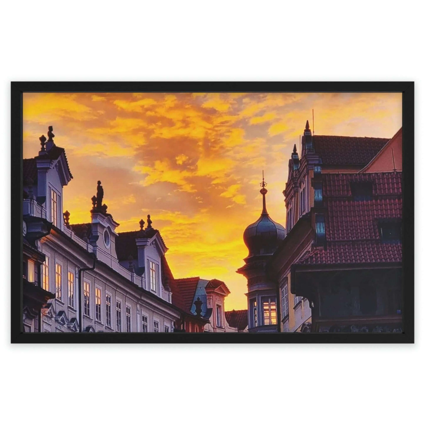 The City Center | Czech Republic | Framed Poster - All sizes