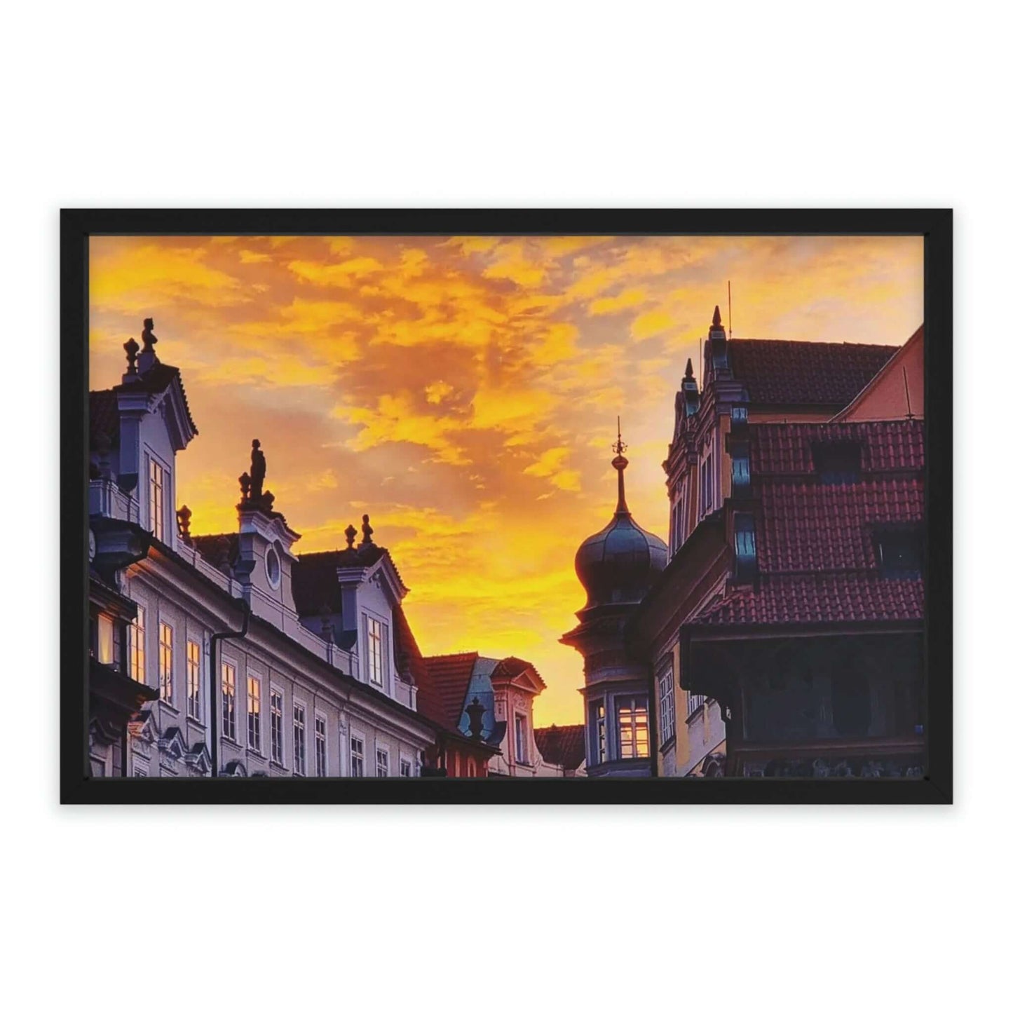 The City Center | Czech Republic | Framed Poster - All sizes