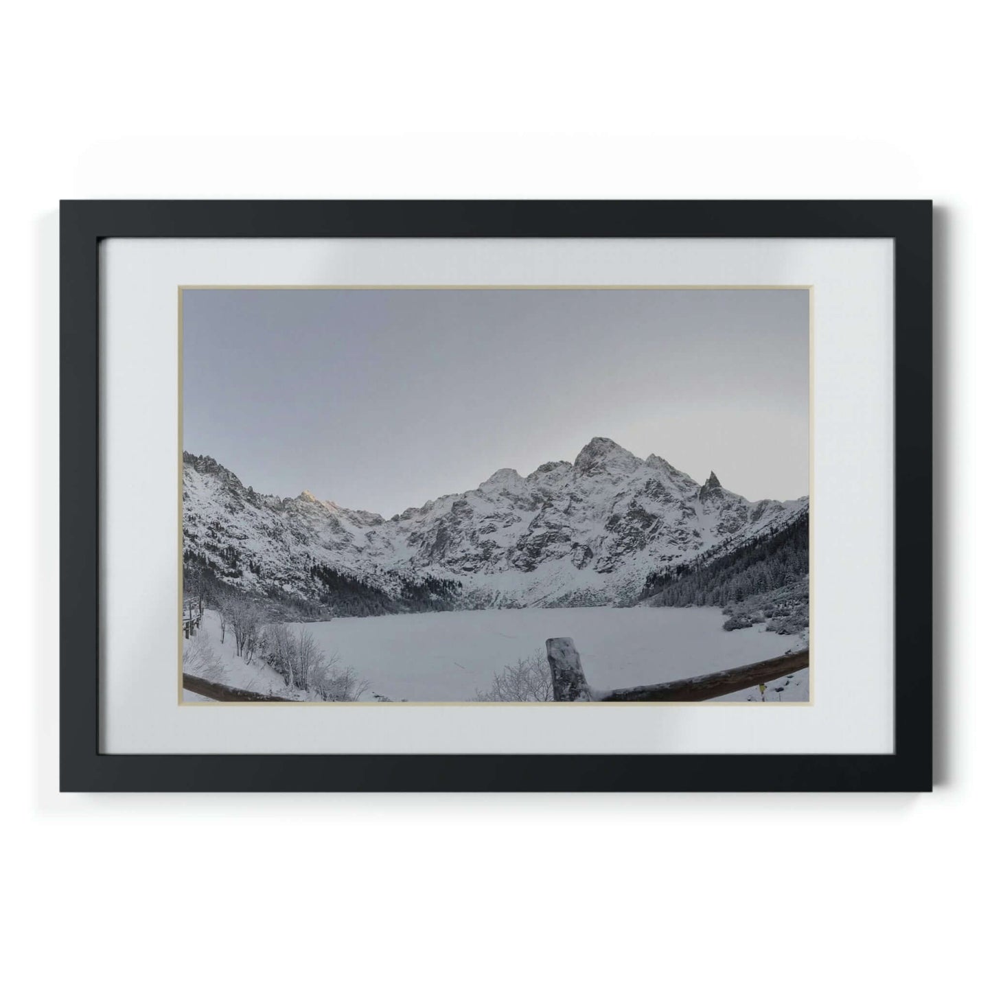 Morskie Oko | Poland | Framed Posters, Black