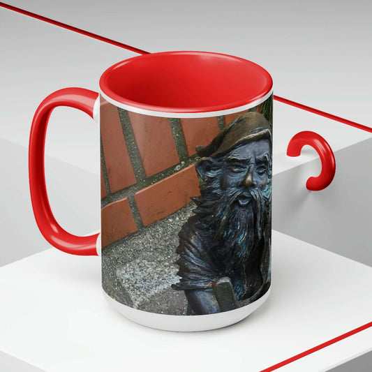 The dwarf | Poland | Two-Tone Coffee Mugs, 15oz