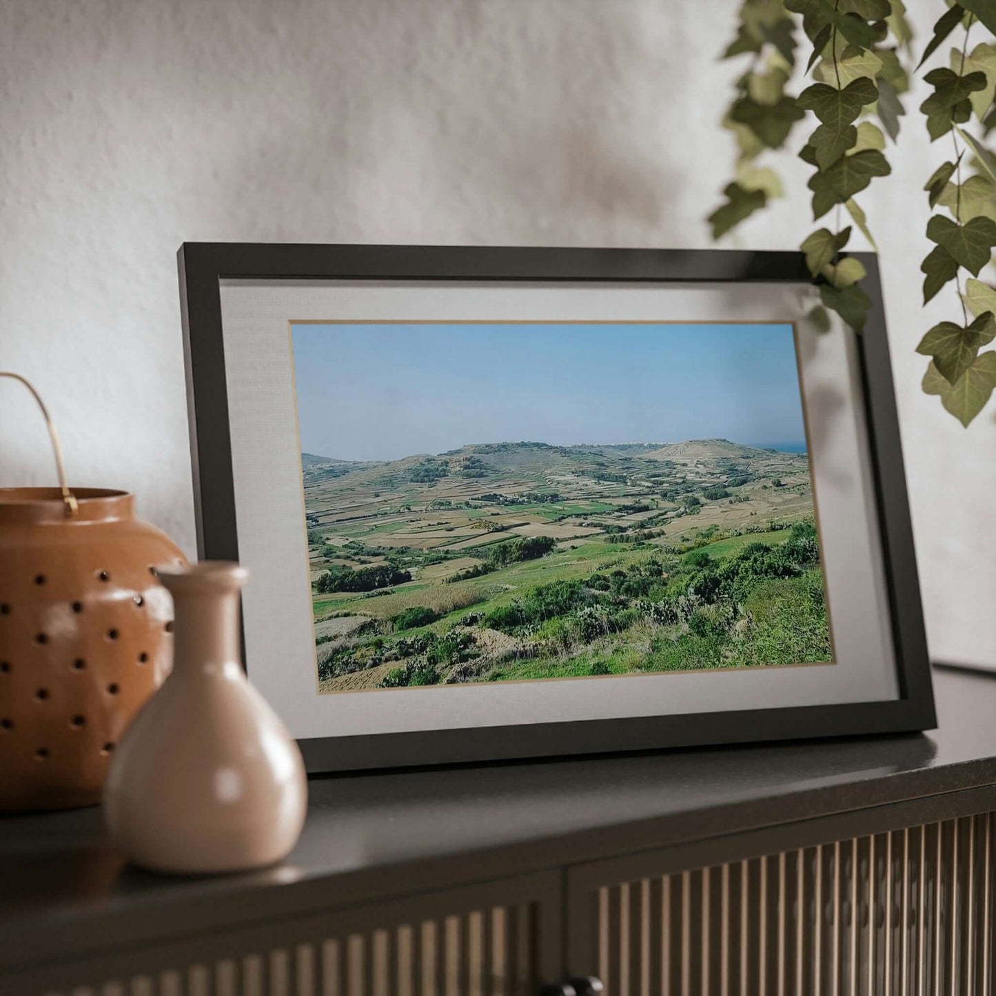 The breath taking scene | Gozo | Framed Posters, Black