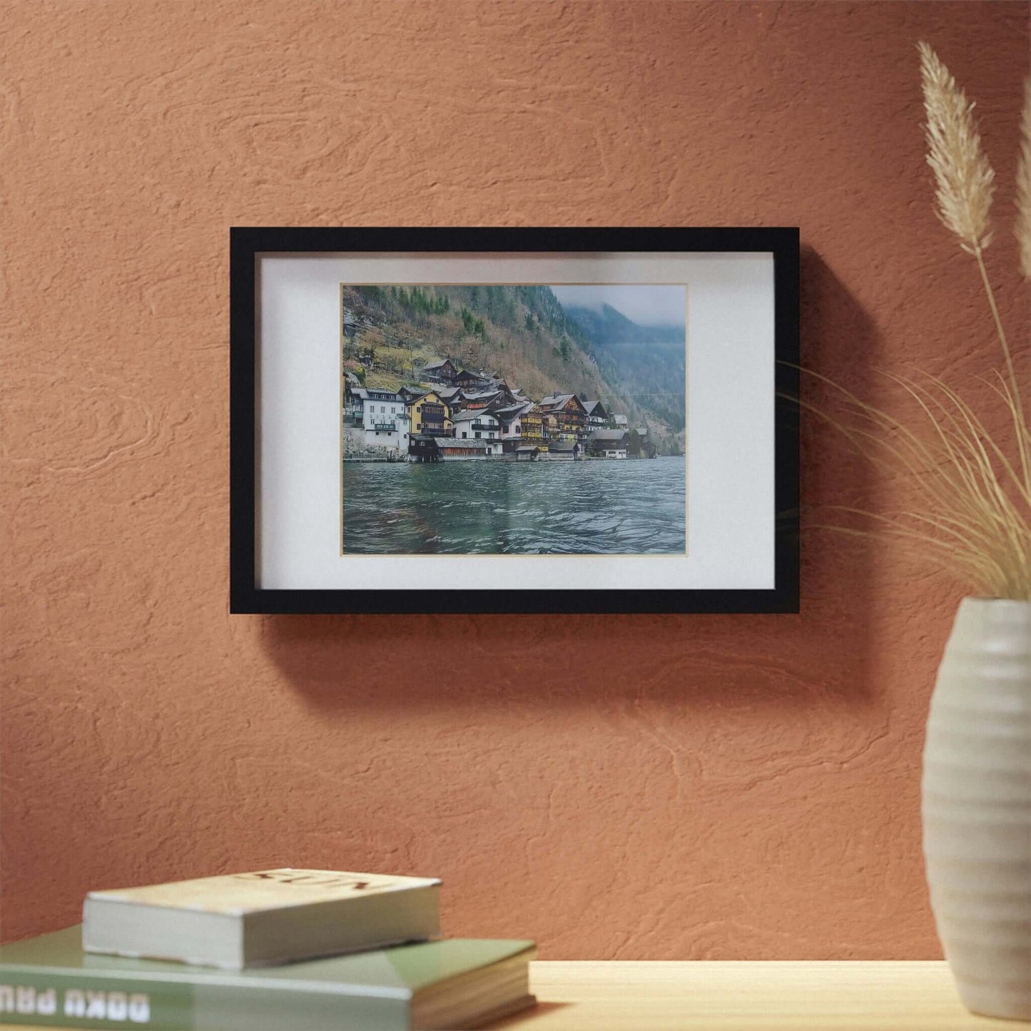 Hallstatt | Austria | Framed Posters, Black