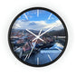 La rivière de Český Krumlov | République tchèque | horloge murale