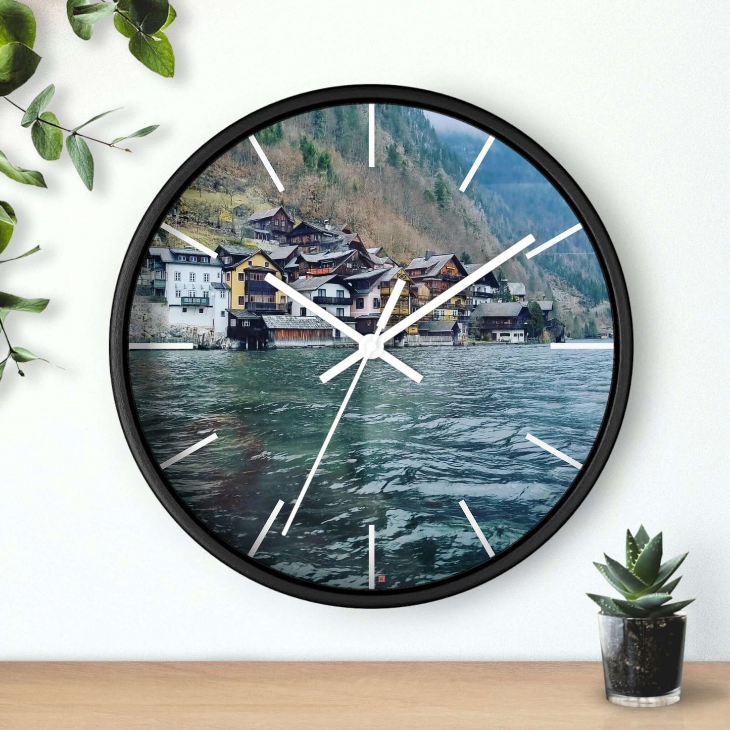 Hallstatt | Autriche | horloge murale