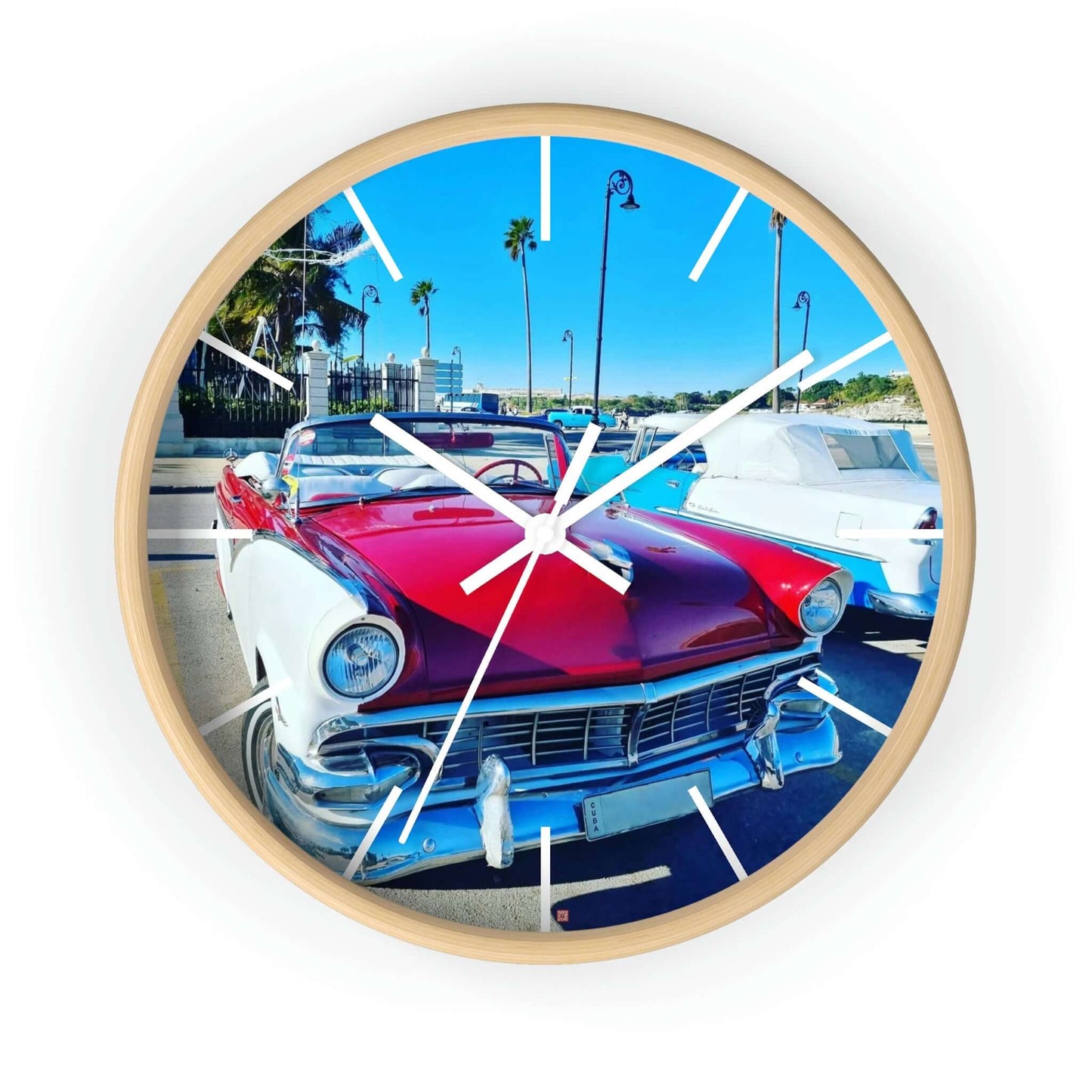 The Vehicle | Cuba | Wall clock