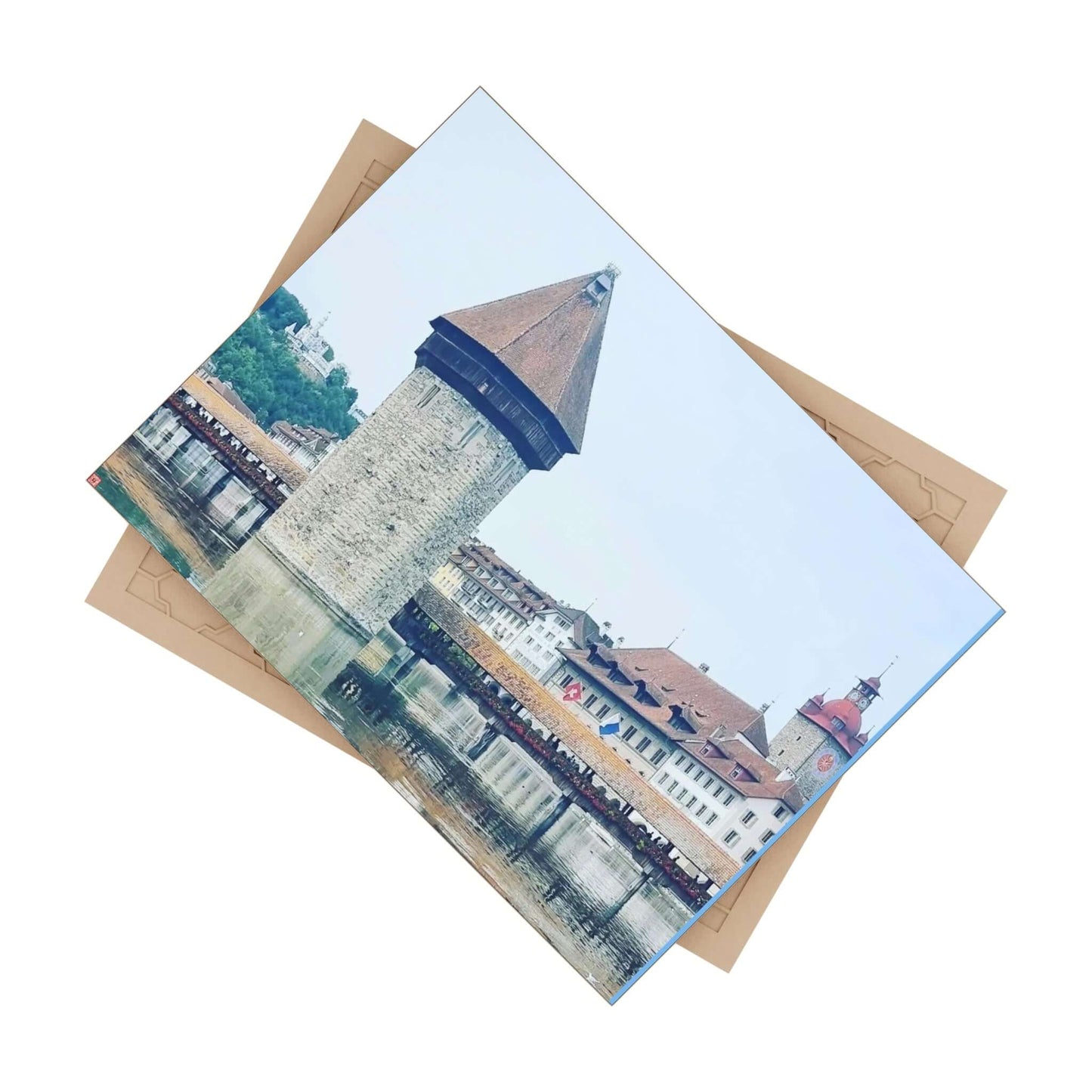 Chapel Bridge | Switzerland | Ceramic Photo Tile