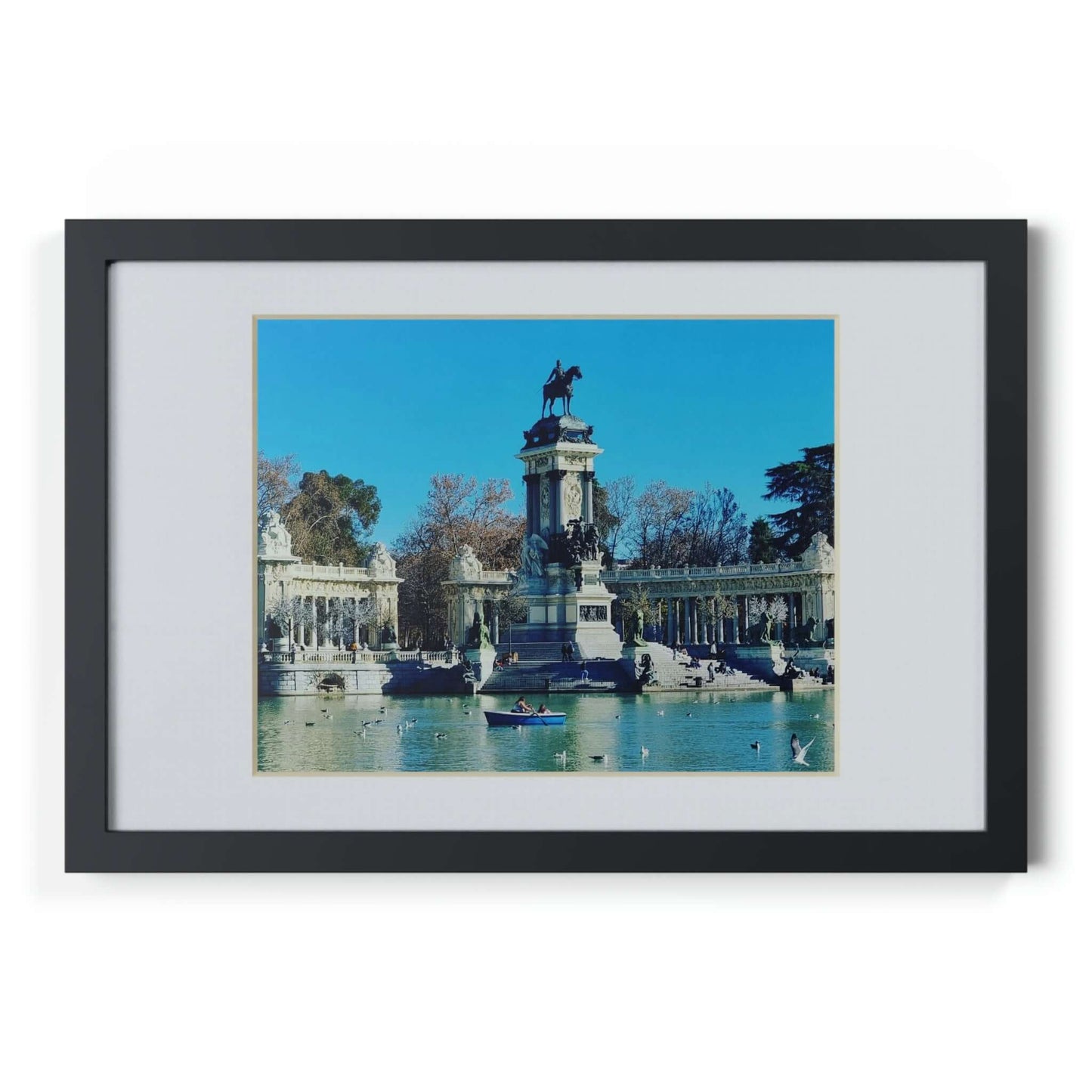 Alfonso XII | Spain | Framed Posters, Black