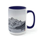 Morskie Oko | Polonia | Tazas de café de dos tonos, 15 oz