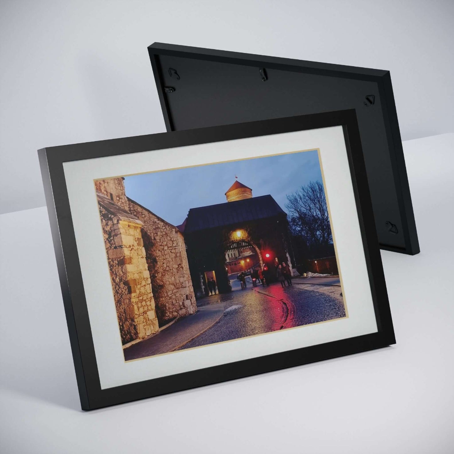 Wawel Gate | Poland | Framed Posters, Black