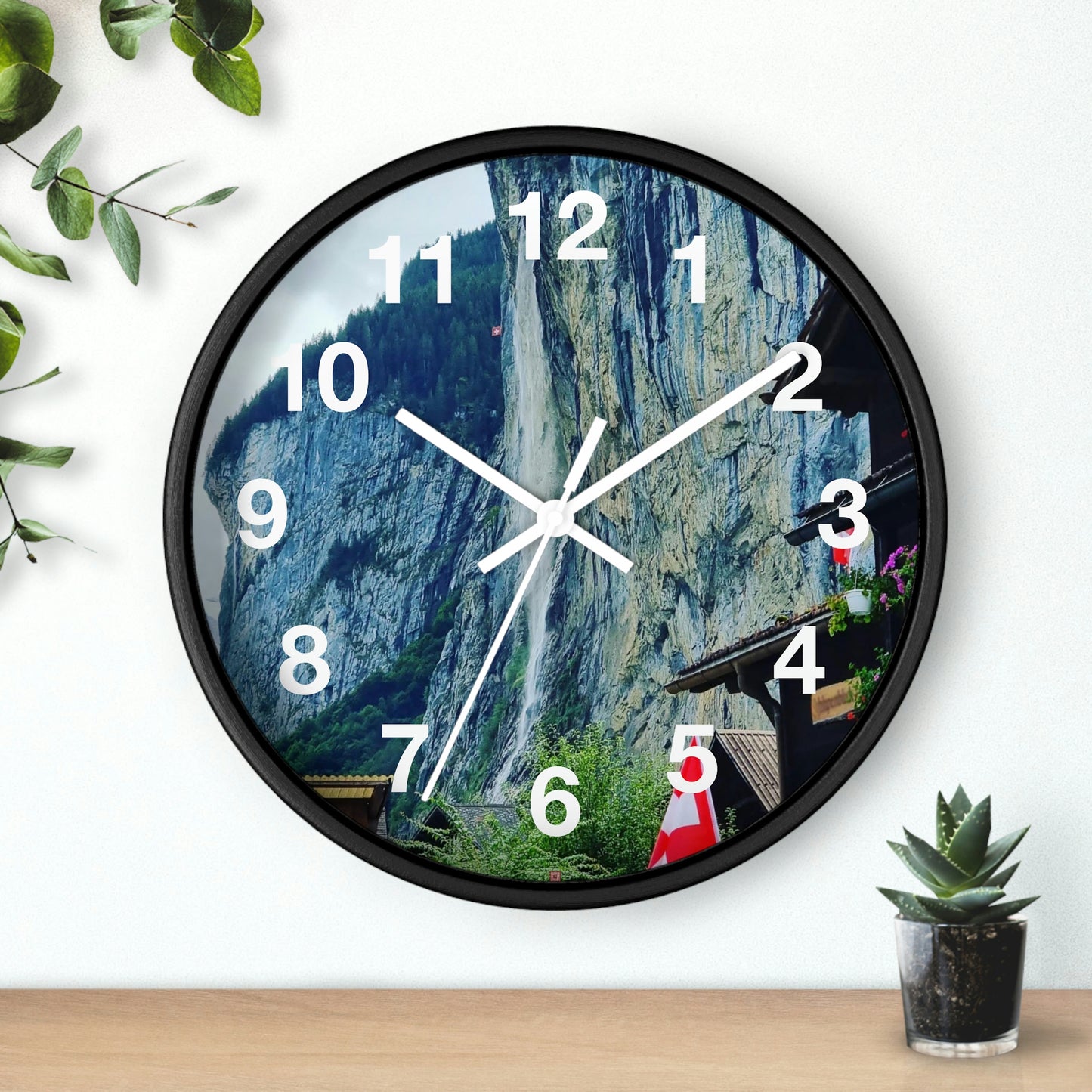 Lauterbrunnen | Suiza | reloj de pared