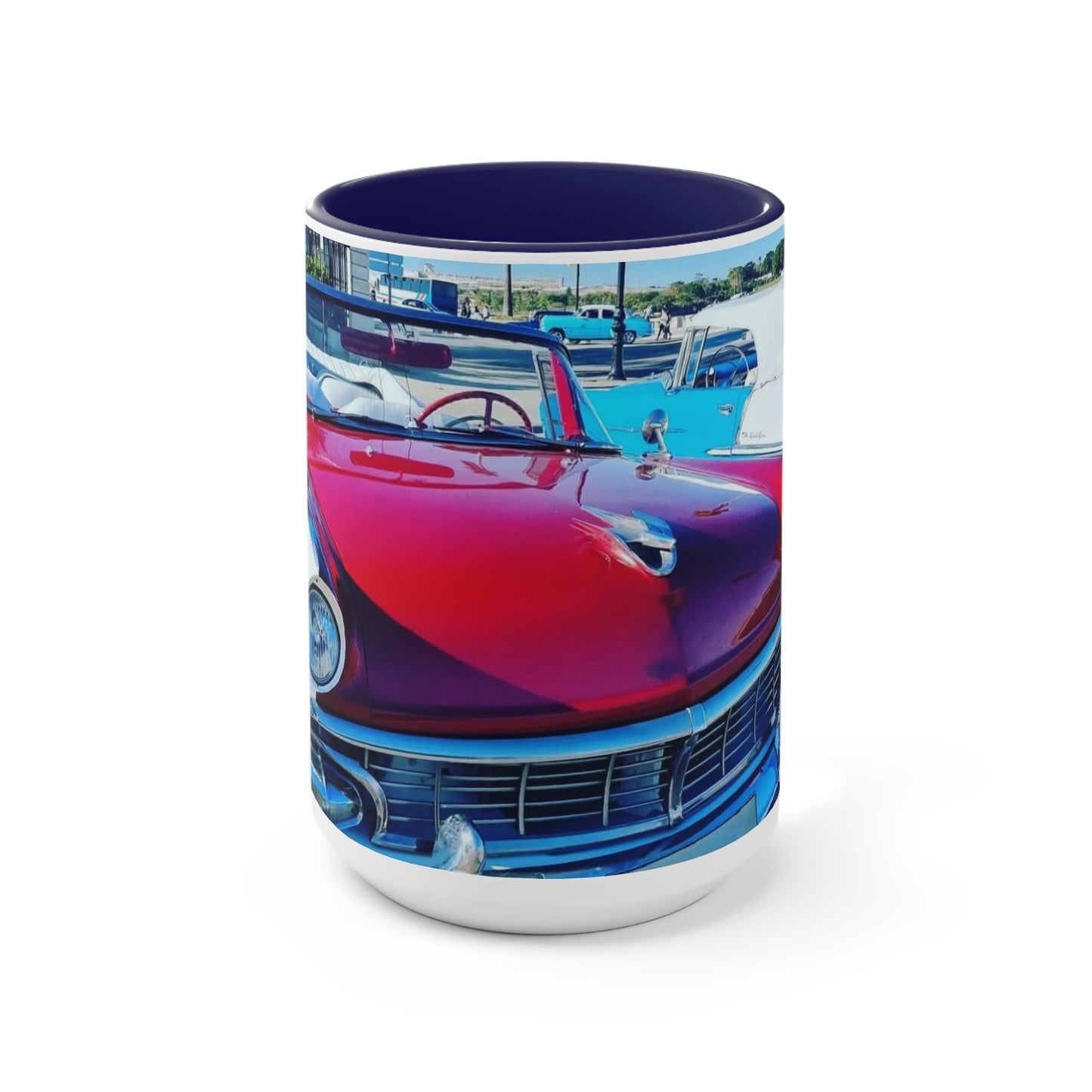 The Vehicle | Cuba | Two-Tone Coffee Mugs, 15oz