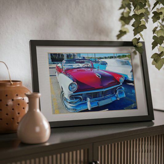 The Vehicle | Cuba | Framed Posters, Black