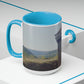 Hunedoara Castle Corvinilor | Romania | Two-Tone Coffee Mugs, 15oz