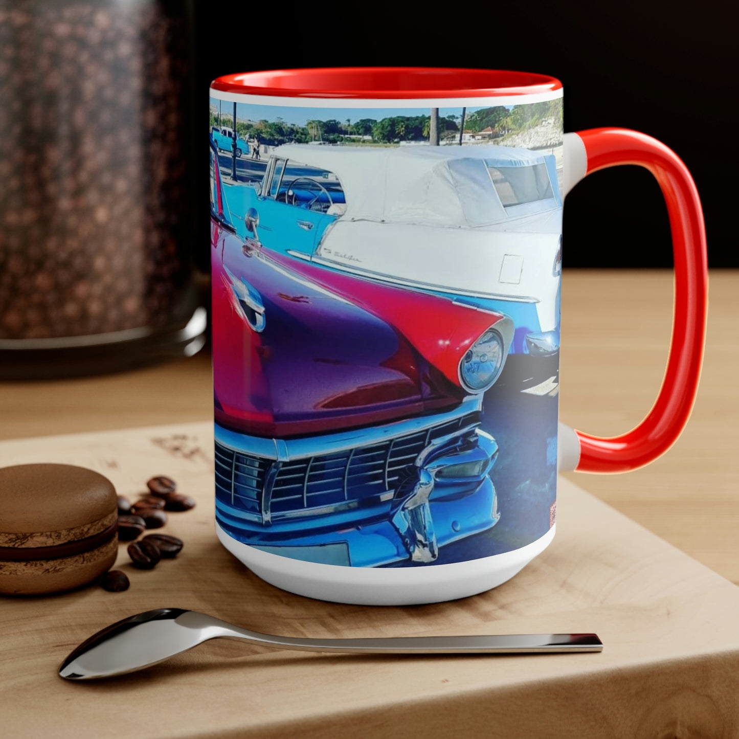 The Vehicle | Cuba | Two-Tone Coffee Mugs, 15oz