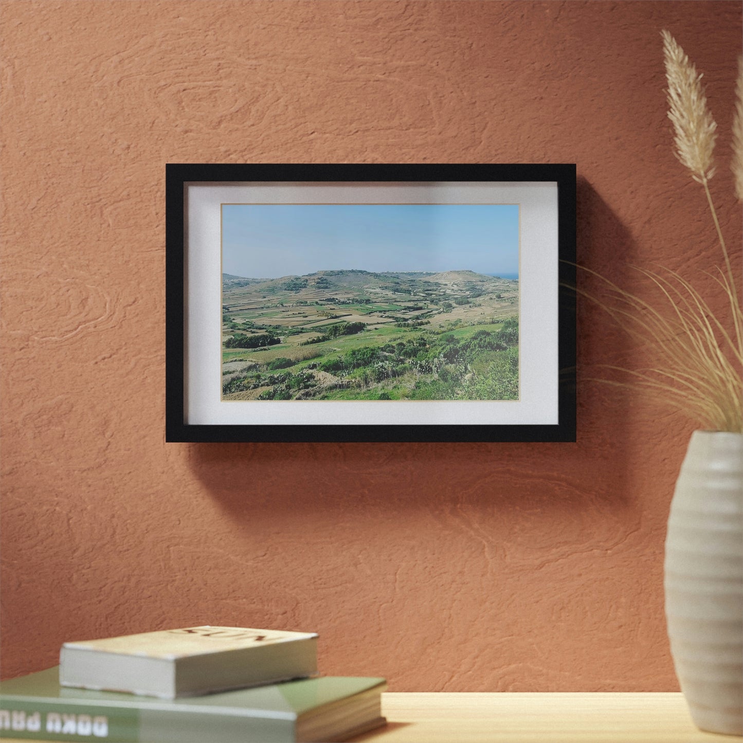 The breath taking scene | Gozo | Framed Posters, Black