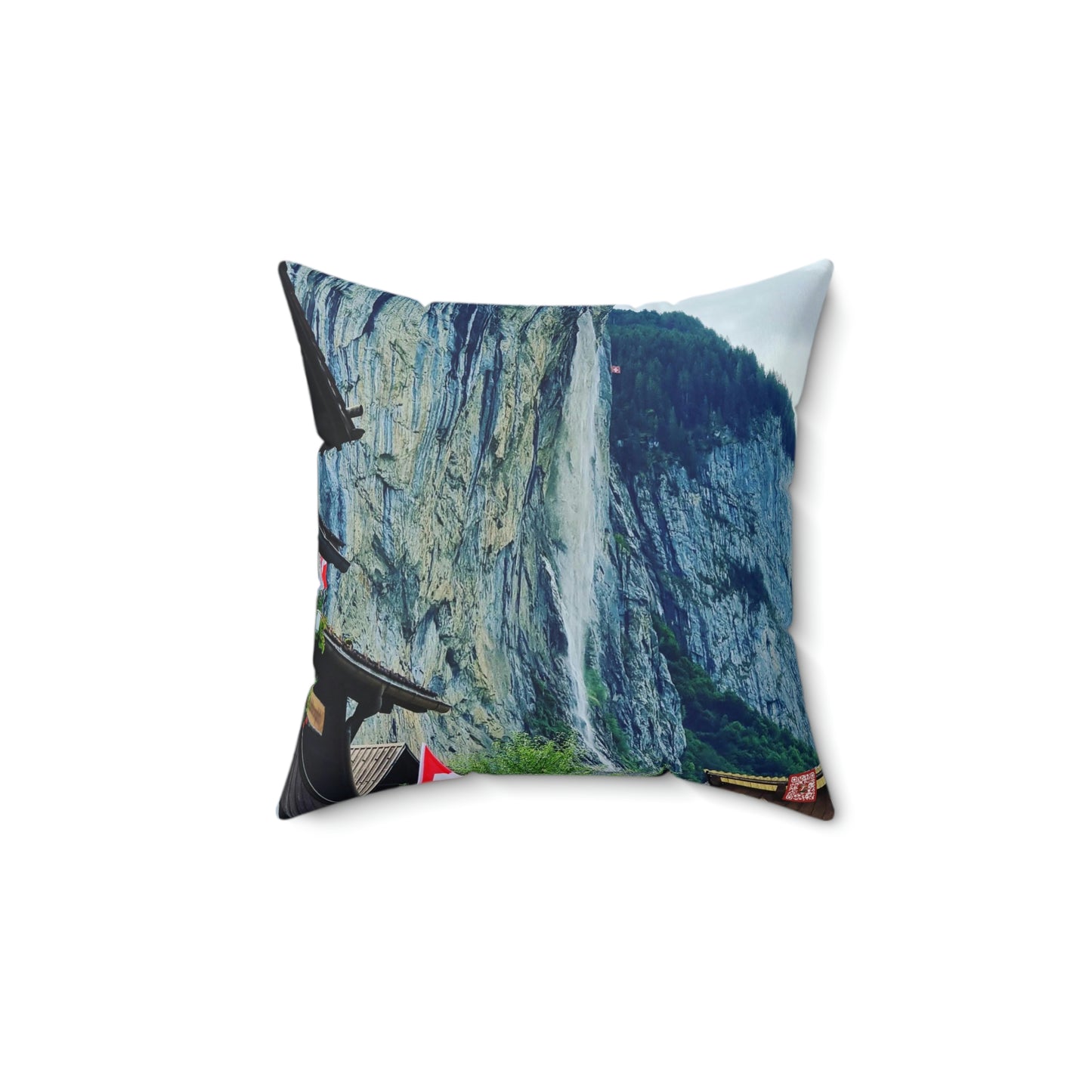 Lauterbrunnen | Switzerland | Spun Polyester Square Pillow