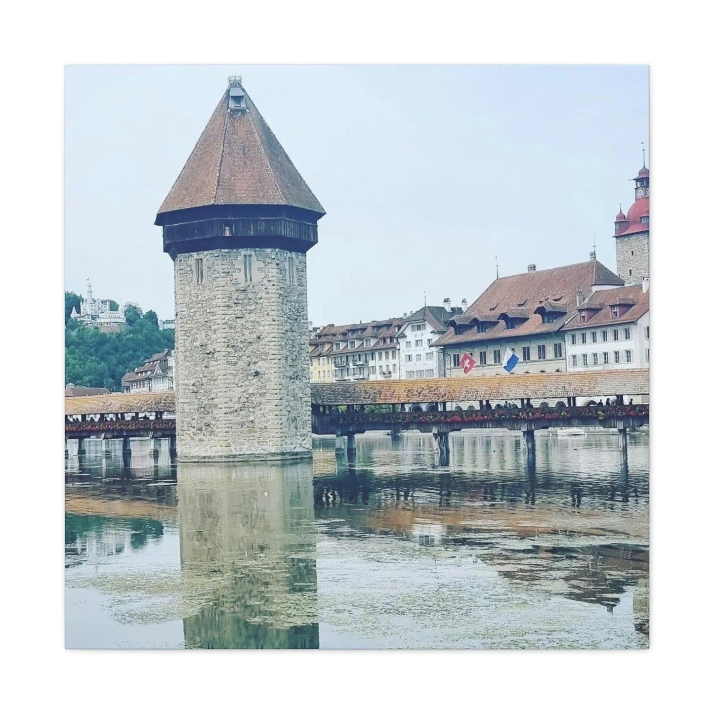 Puente de la Capilla | Suiza | Lienzo