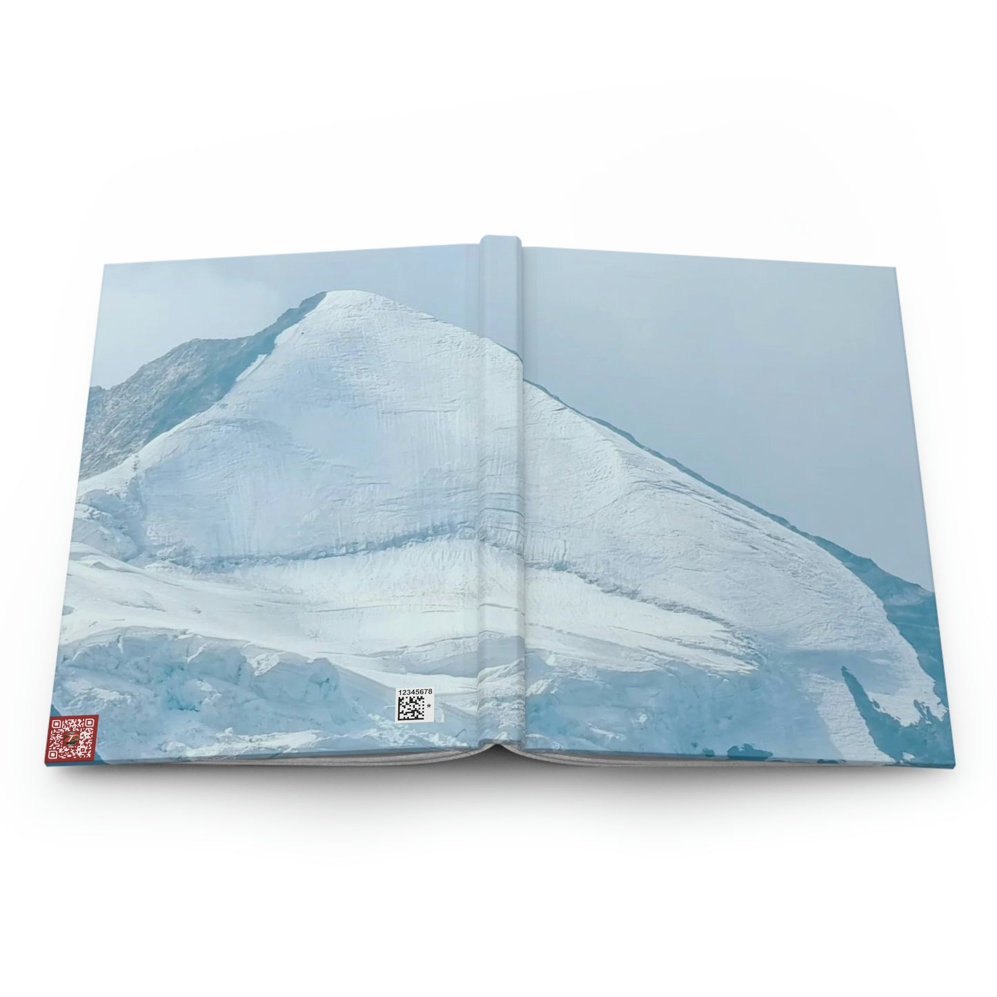 Sommet de l'Europe | Suisse | Carnet à Couverture Rigide Mat