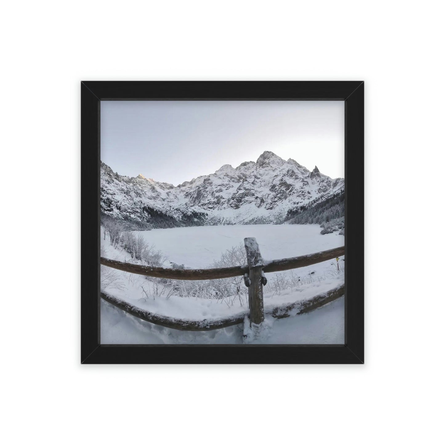 Morskie Oko | Pologne | Poster encadré - Toutes tailles