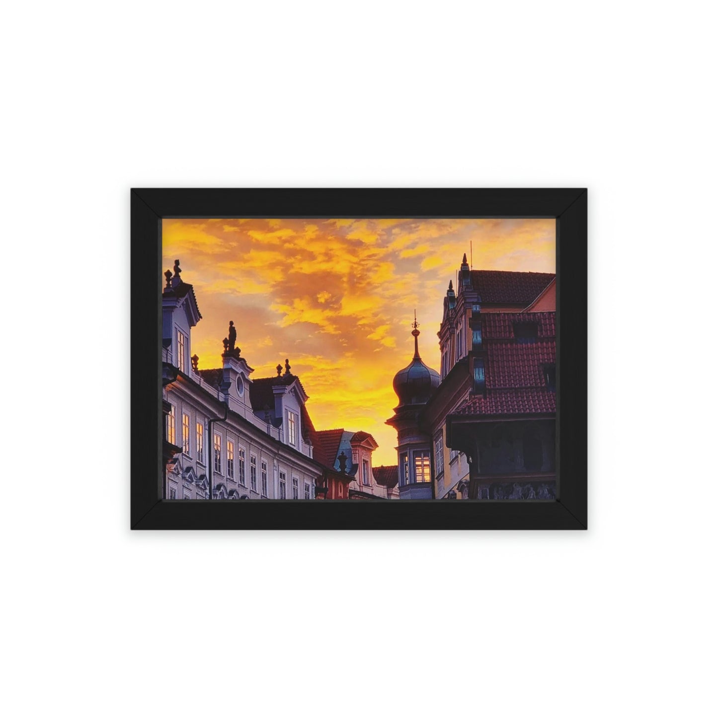 The City Center | Czech Republic | Framed Poster - All sizes