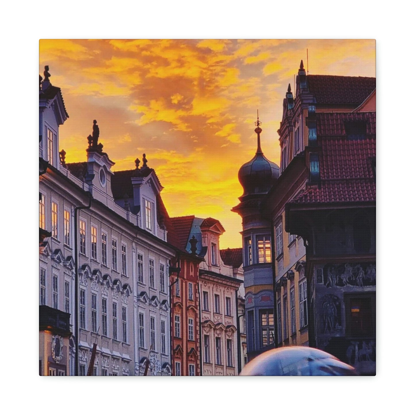 The City Center | Czech Republic | Canvas