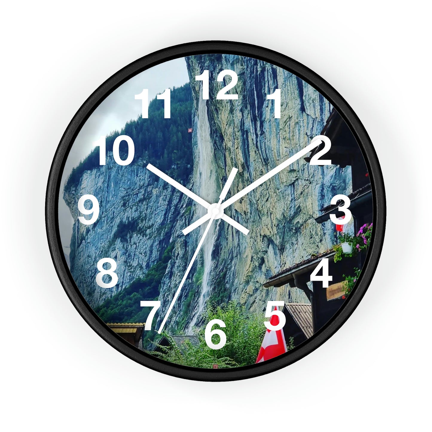 Lauterbrunnen | Suiza | reloj de pared