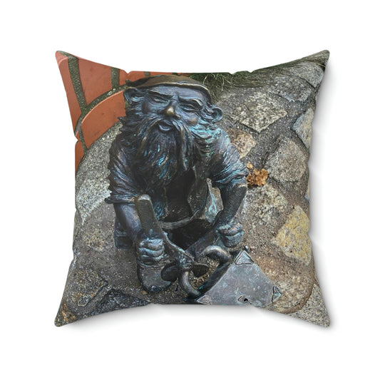 The dwarf | Poland | Spun Polyester Square Pillow