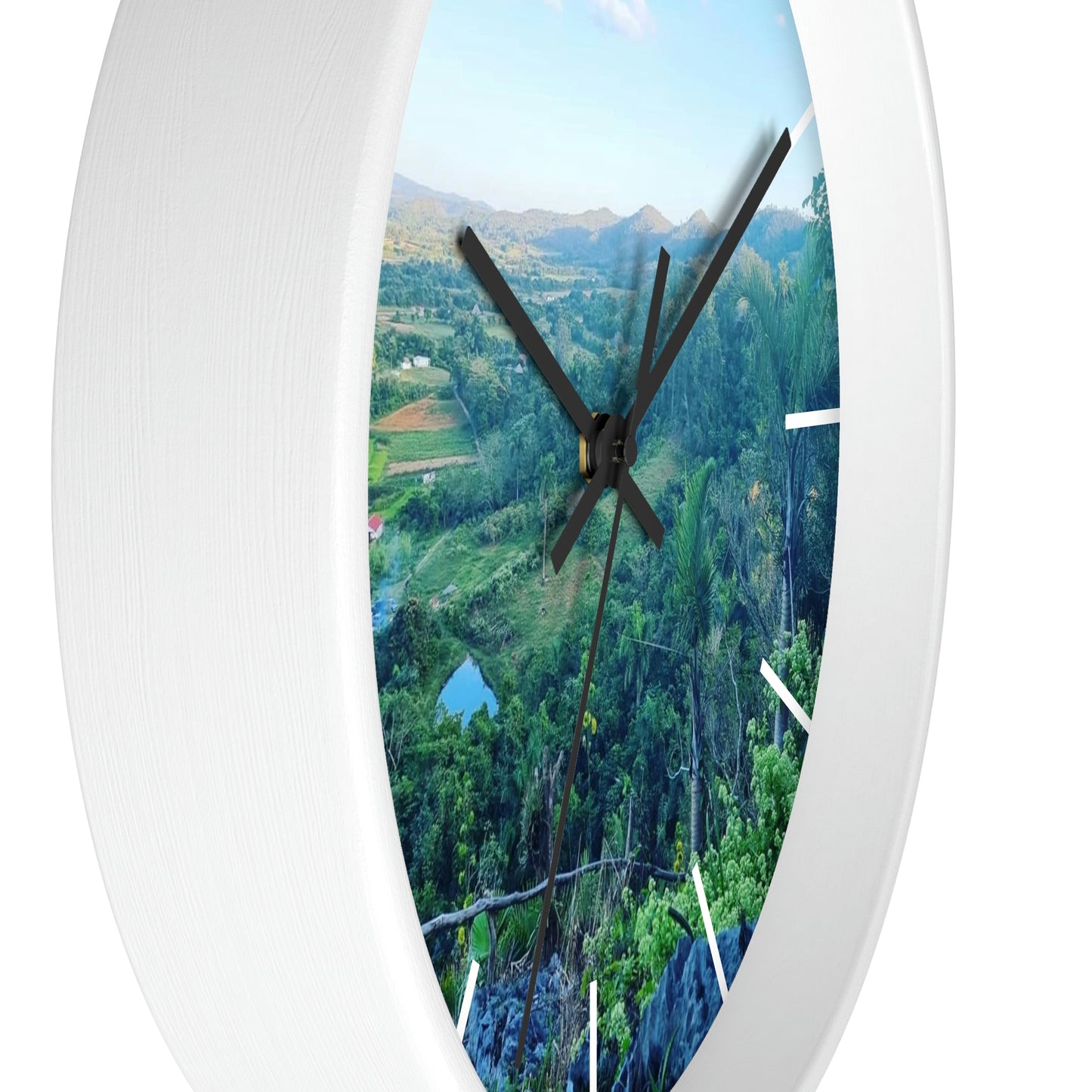 Viñales from above | Cuba | Wall clock