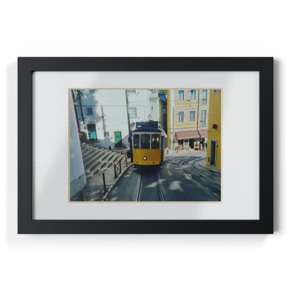 Remodelado Tram | Portugal | Framed Posters, Black