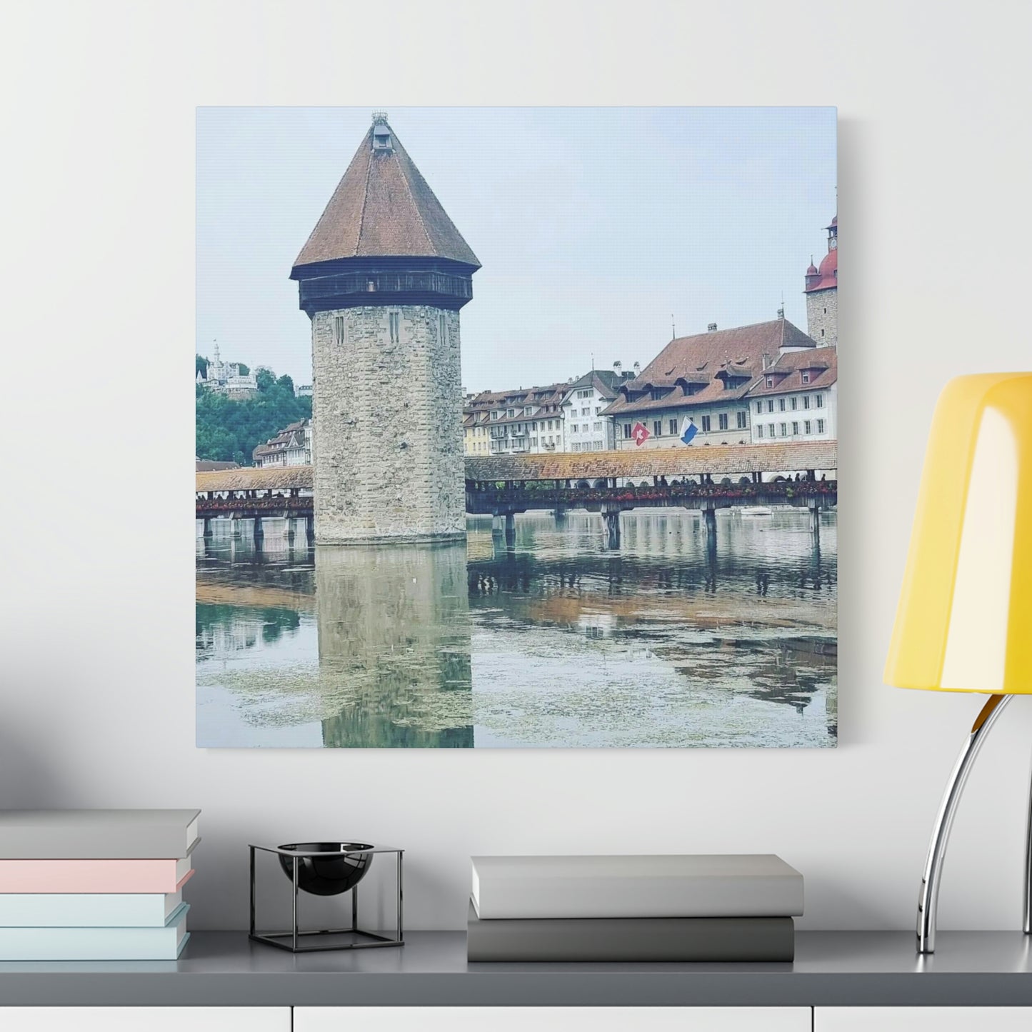 Chapel Bridge | Switzerland | Canvas