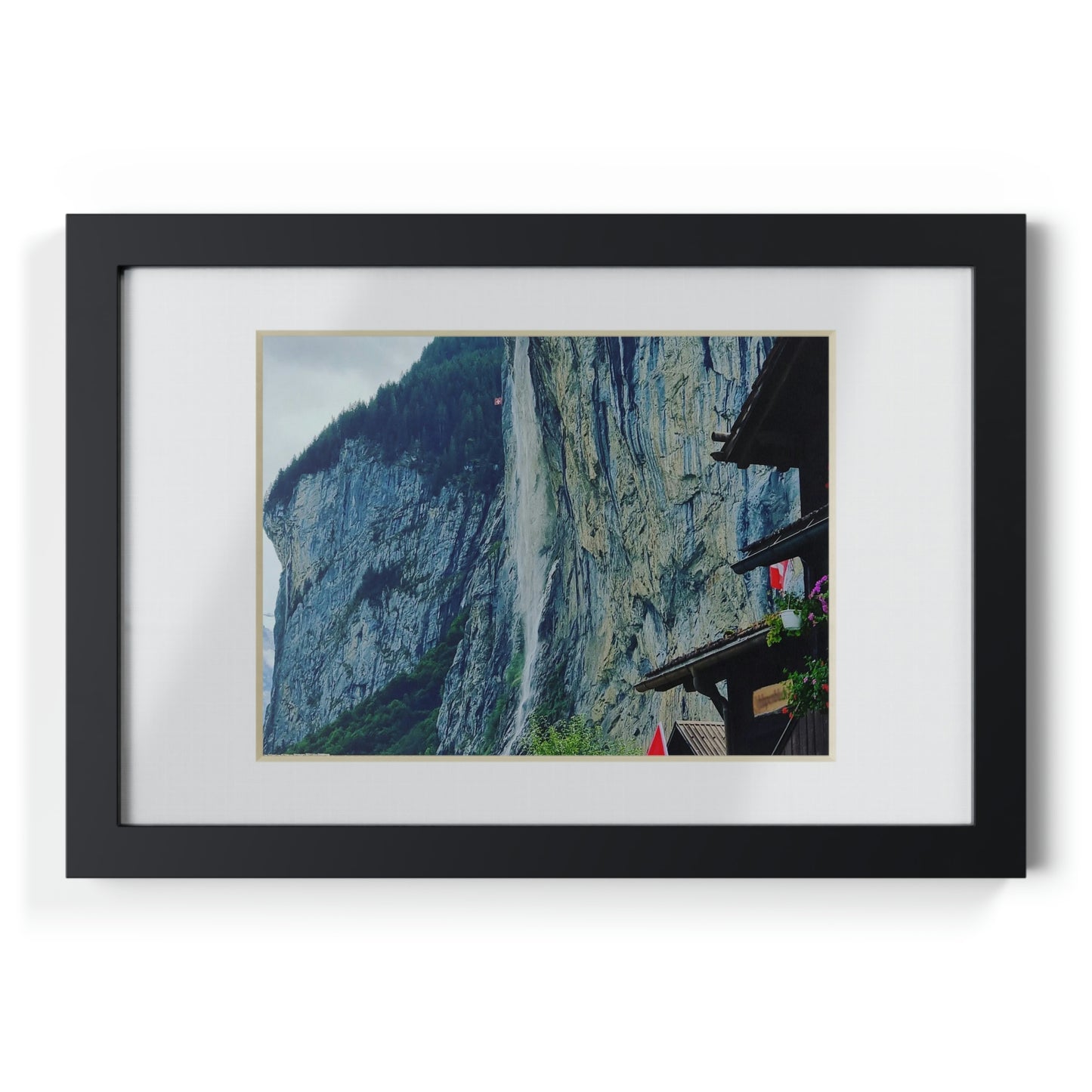 Lauterbrunnen | Switzerland | Framed Posters, Black