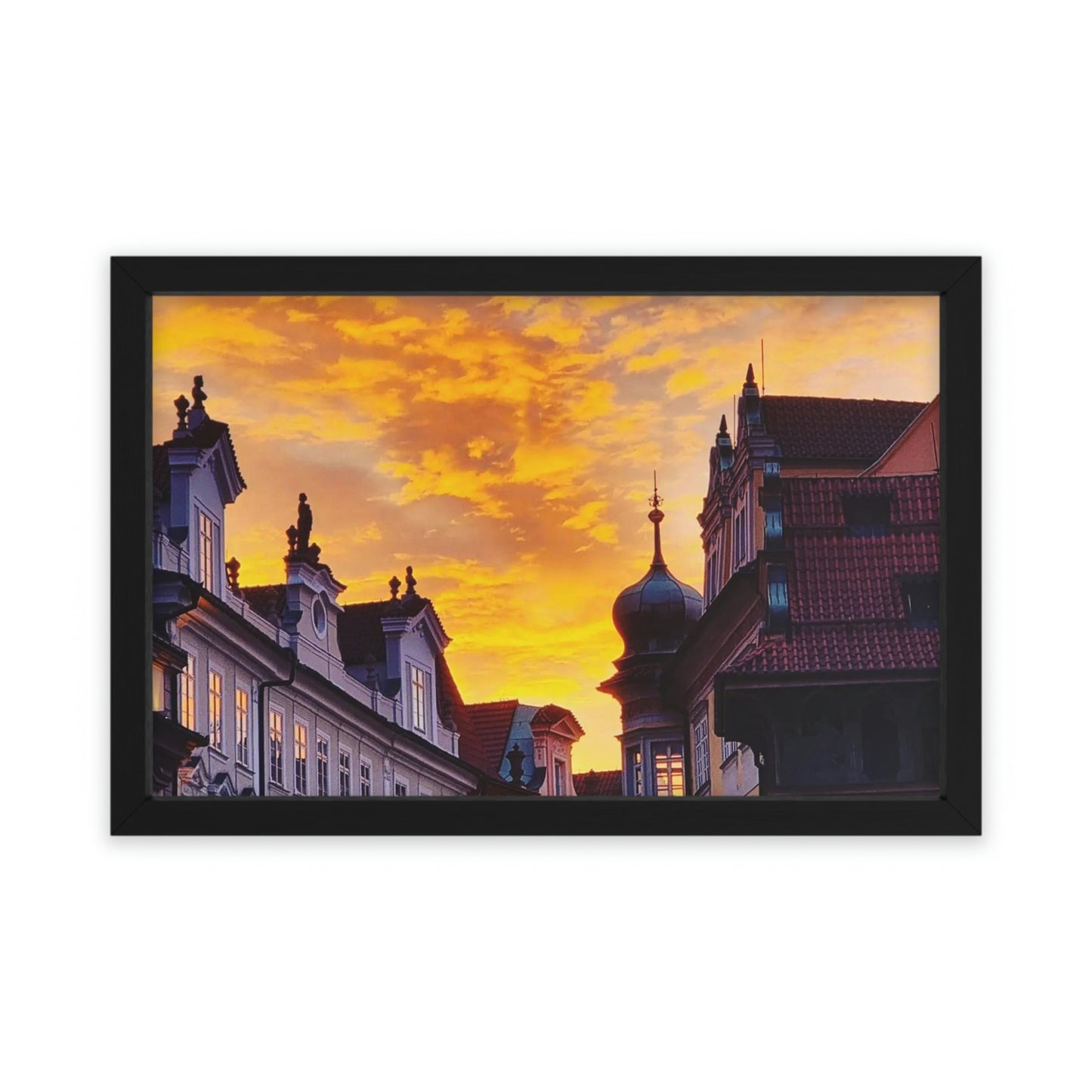 The City Center | Czech Republic | Framed Poster - All sizes