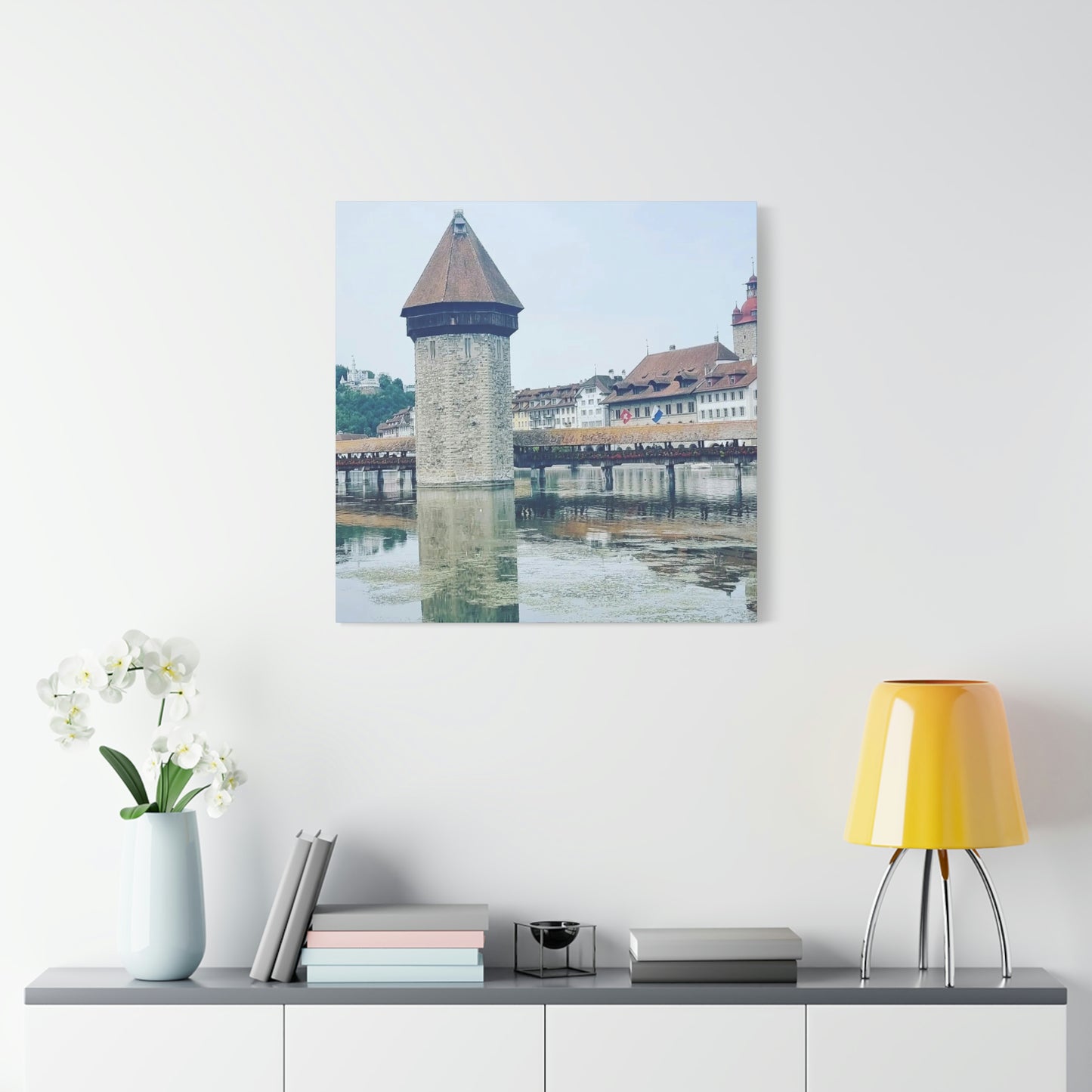 Chapel Bridge | Switzerland | Canvas