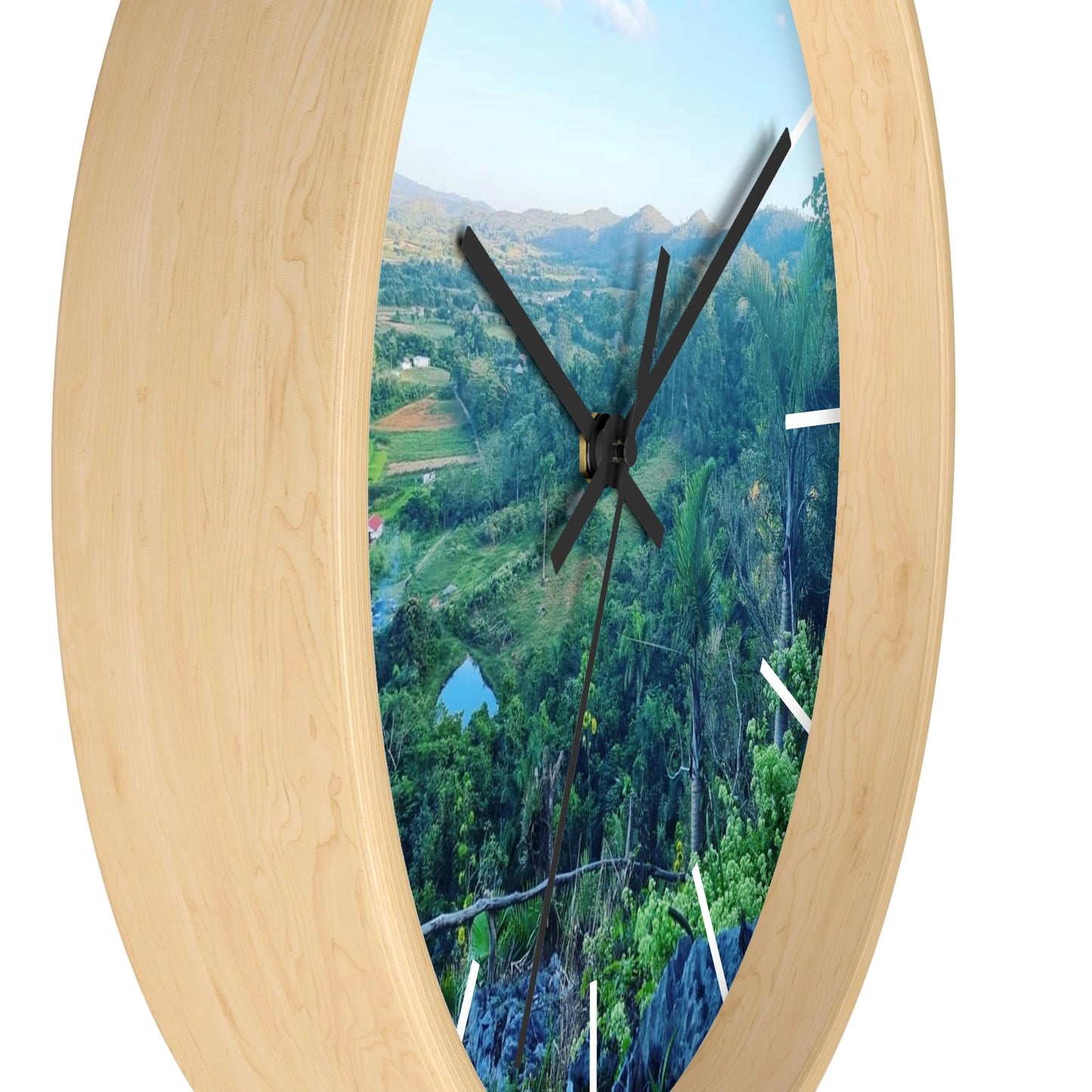 Viñales from above | Cuba | Wall clock