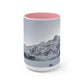 Morskie Oko | Polonia | Tazas de café de dos tonos, 15 oz
