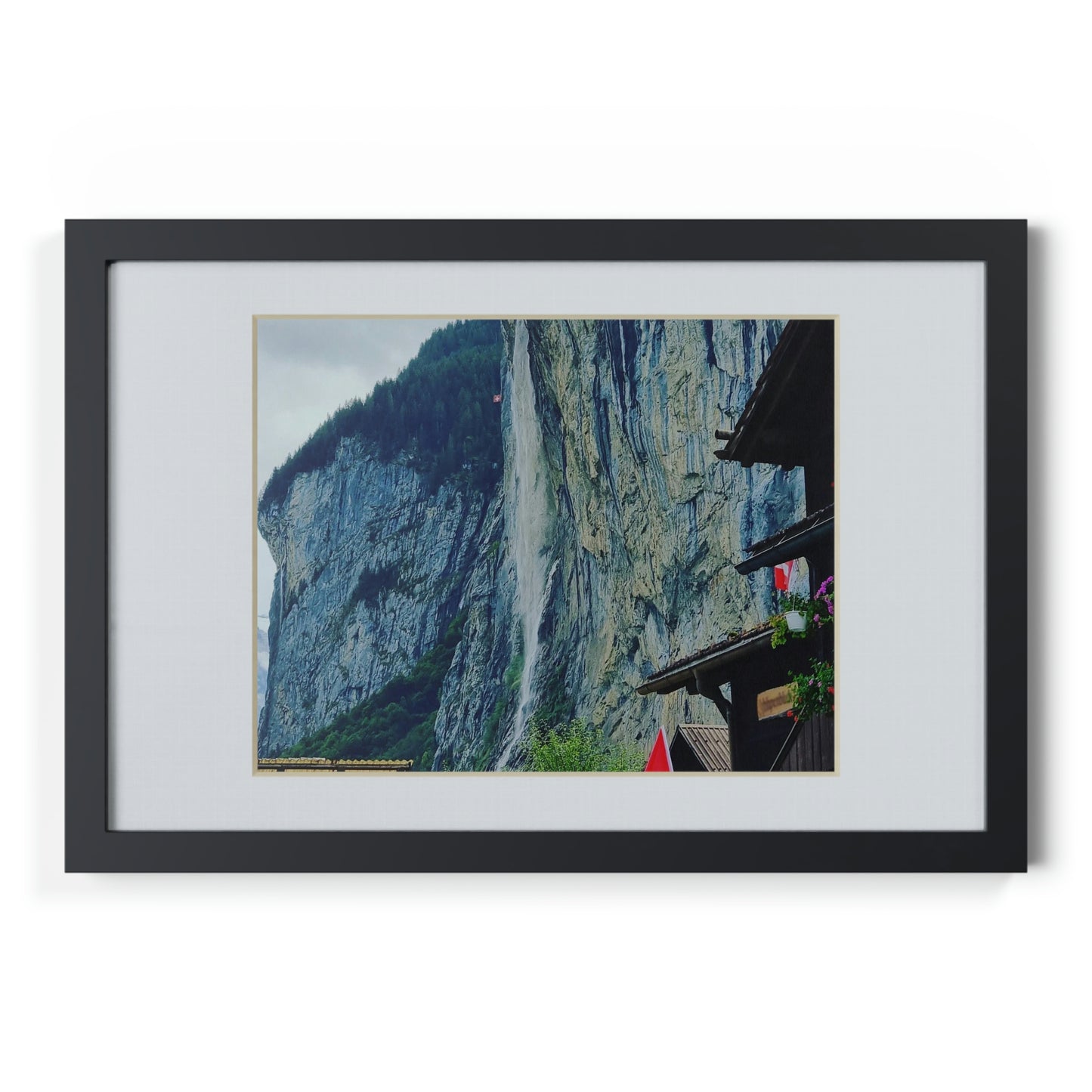 Lauterbrunnen | Switzerland | Framed Posters, Black