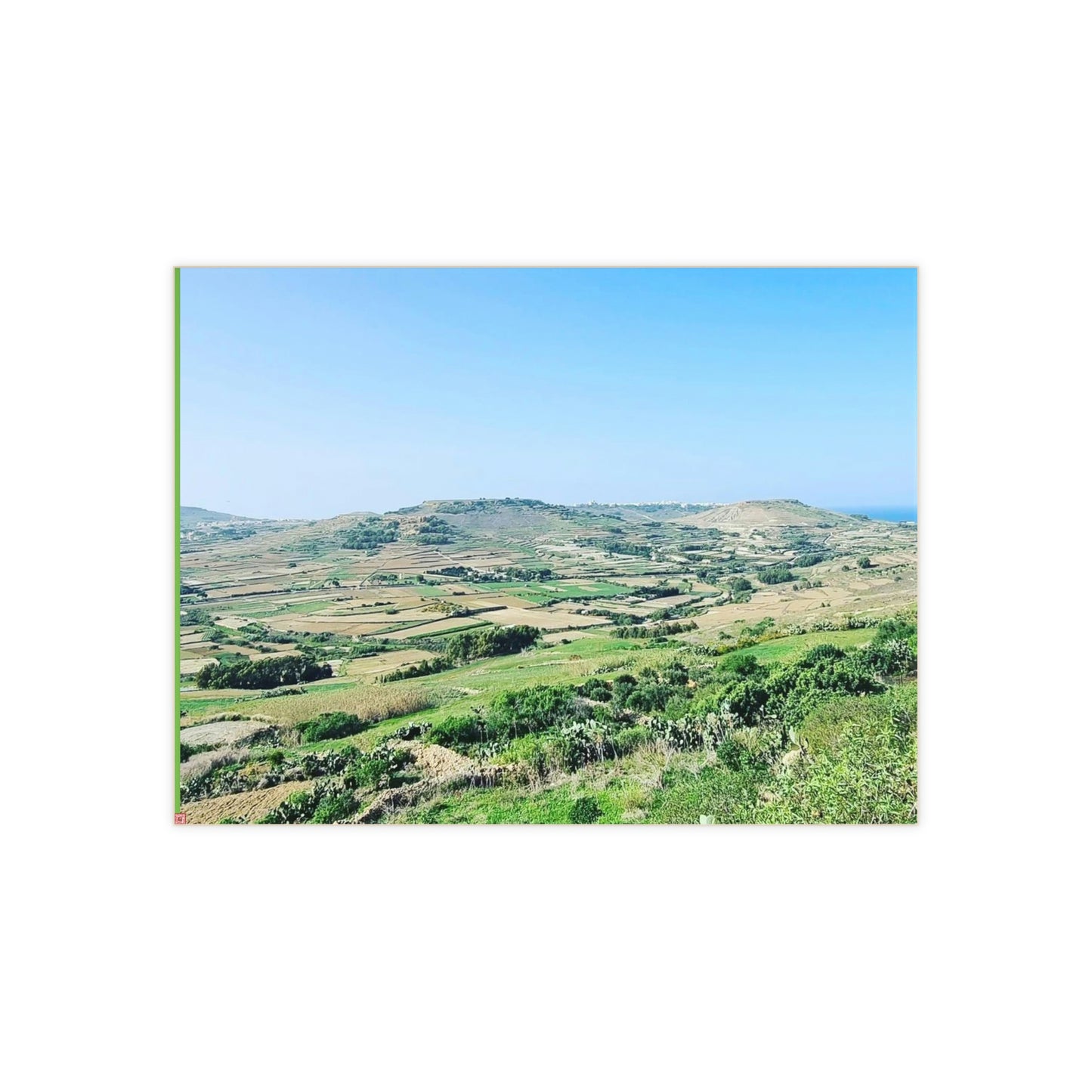 The breath taking scene | Gozo | Ceramic Photo Tile