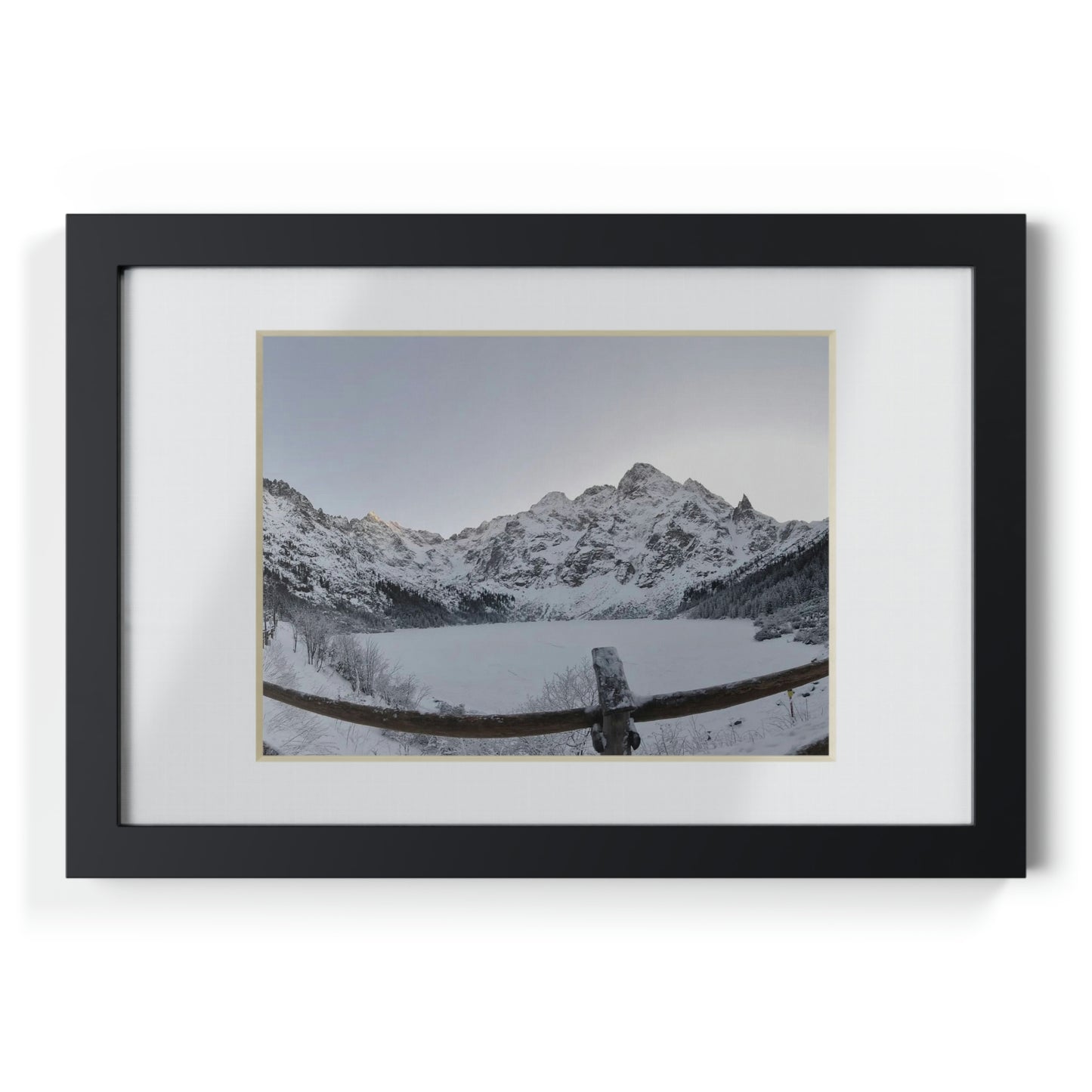 Morskie Oko | Poland | Framed Posters, Black