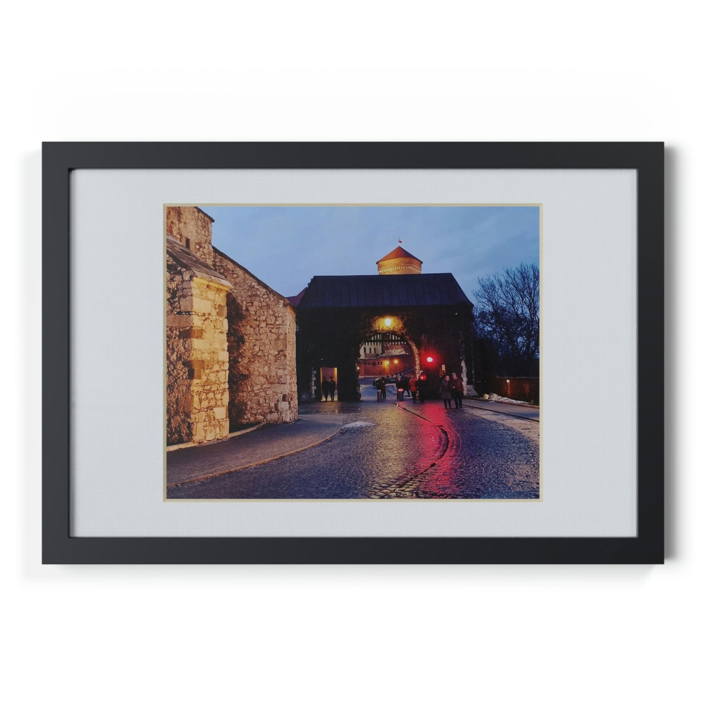 Wawel Gate | Poland | Framed Posters, Black