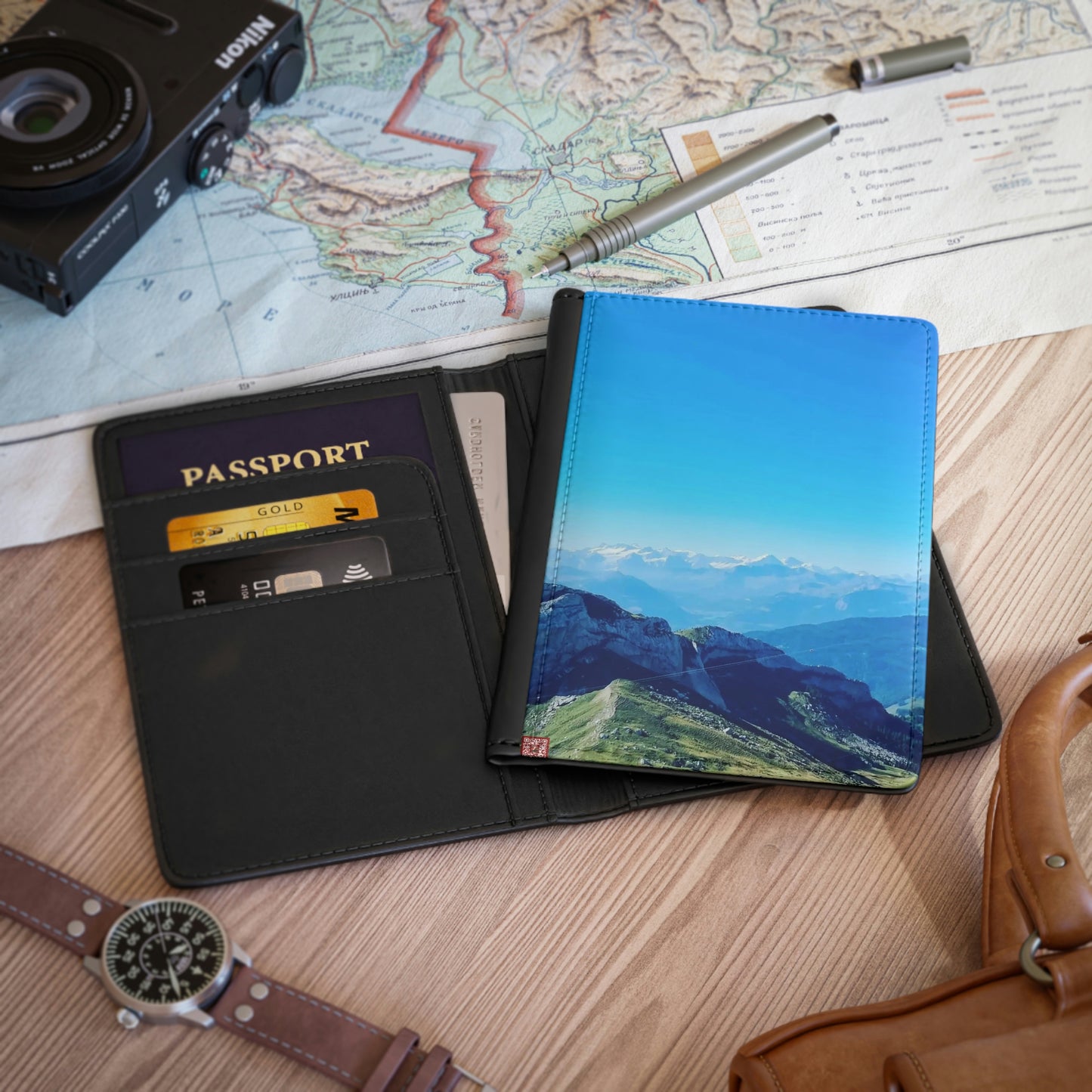 La vue du mont Pilatus | Suisse | Couverture de passeport