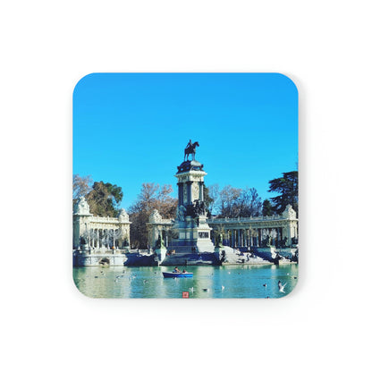 Alfonso XII | Spain | Cork Back Coaster