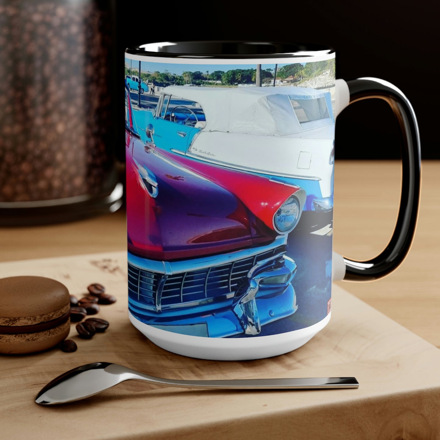 The Vehicle | Cuba | Two-Tone Coffee Mugs, 15oz