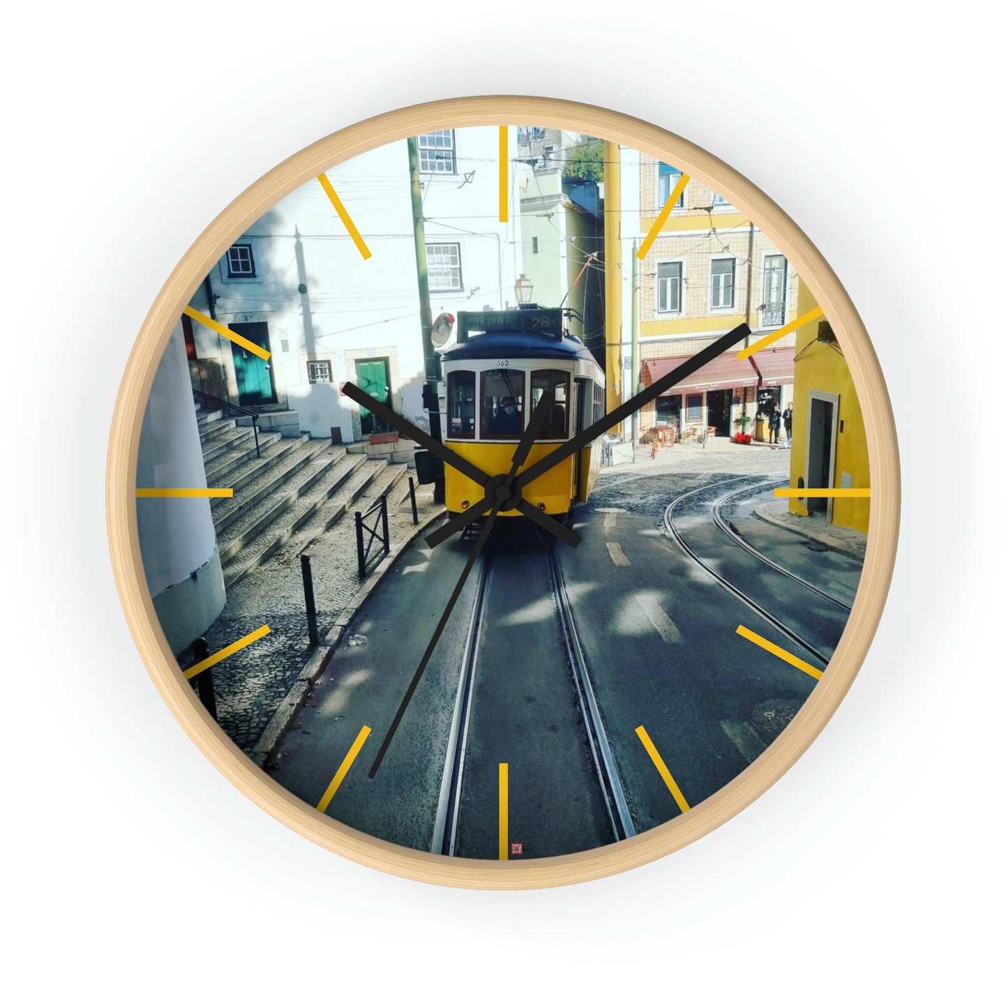 Remodelado Tram | Portugal | Wall clock