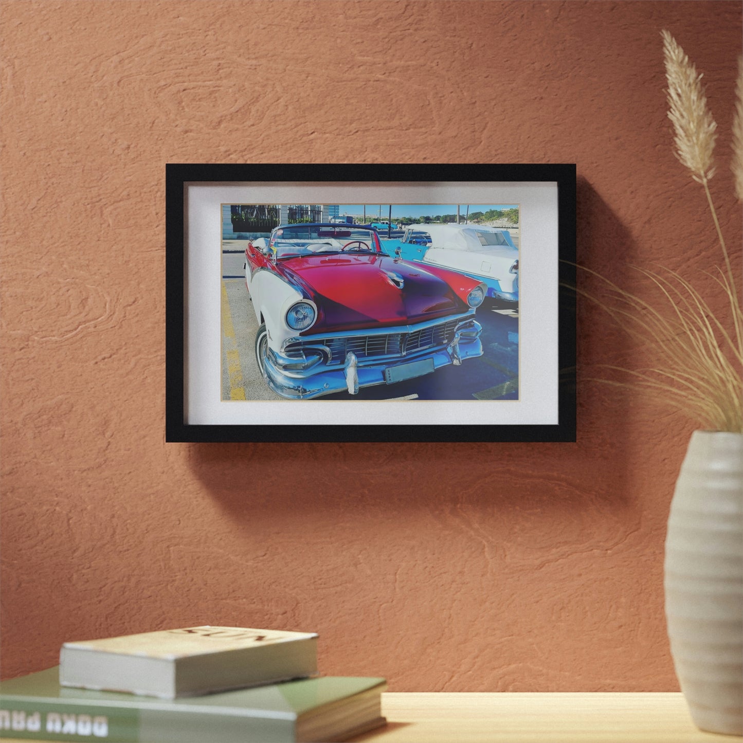 The Vehicle | Cuba | Framed Posters, Black